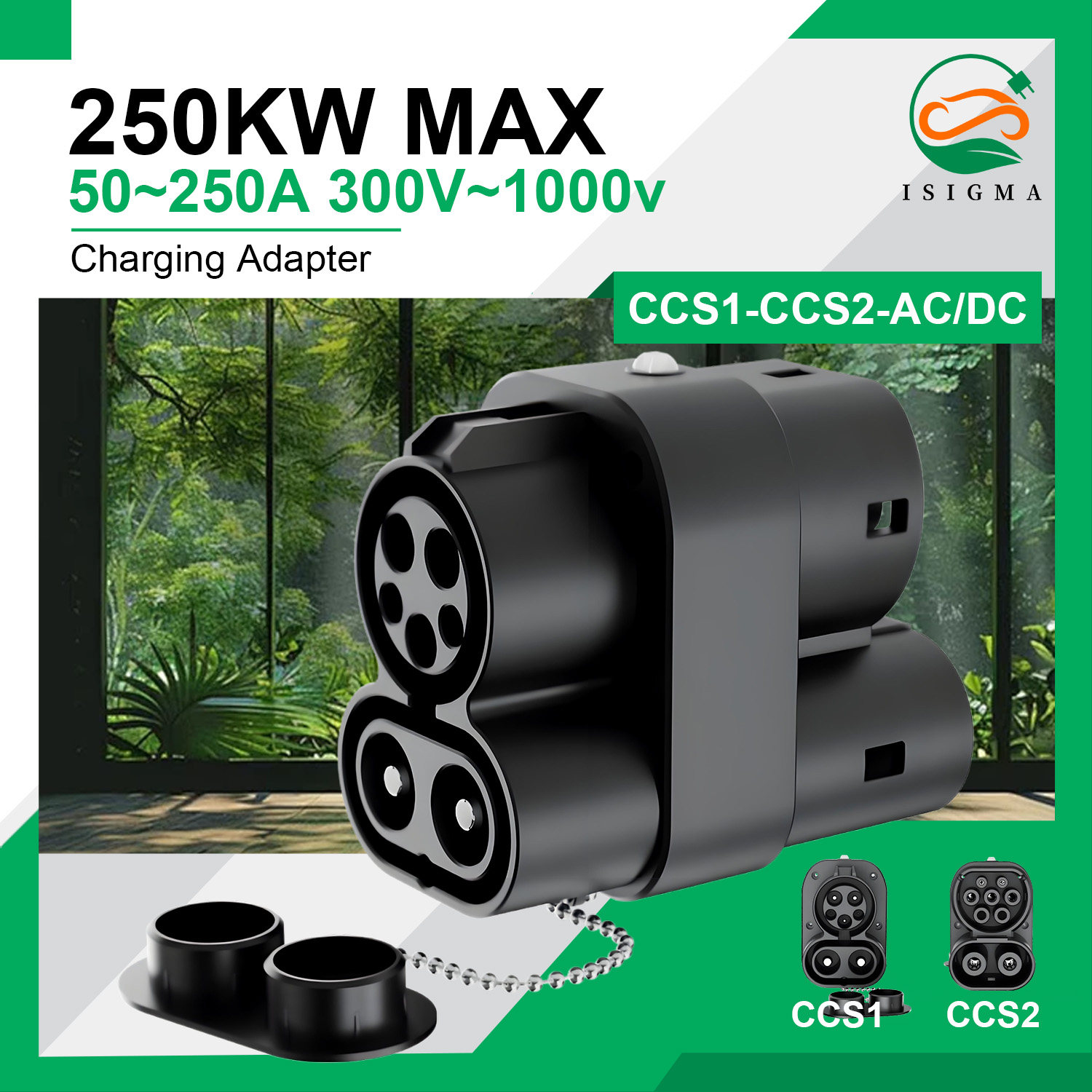 Adaptateur de chargeur CCS1 ve - Ccs2 To Ccs1 Fast Charge Adapter 250Kw avis et prix